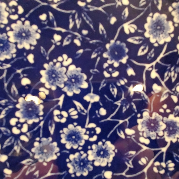 BLUE CALICO Dessert Plate ROYAL PATRICIAN - Picture 2 of 5